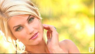 South African seductress Nikki du Plessis leads us very willingly into temptation in this video by Holly Randall. All done up in a burgundy lace bra and panties, beautiful blonde Nikki meets you at the door with a knowing little smile. She slips out of her top, and then her panties too вЂњ before you know it, shes got nothing on but a pair of thigh-highs and heels, and those leave very, very little to the imagination. I love posing nude, says Nikki. Im very comfortable with my body, and it makes me feel like Im in charge. Shes got you right where she wants you, and theres no limit to the erotic imagination вЂњ so sit back, relax and let the sexy Nikki du Plessis take the reins.