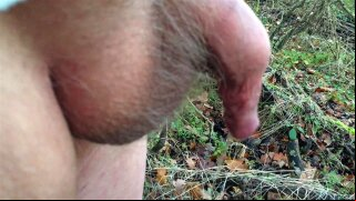 Outdoor pissing - 2 of 2